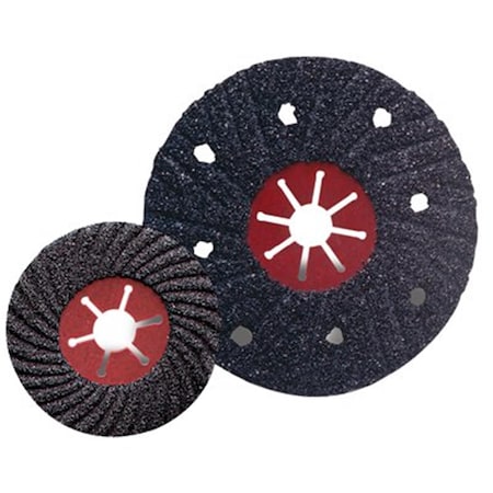 Cgw Abrasives 7 Inch A-36 Alum Oxide Semi-Flex Sanding Disc 421-35841